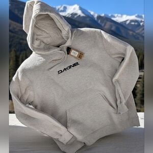 Dakine Heather Gray Women's  Pull Over Hoodie Sweater Size M NWT